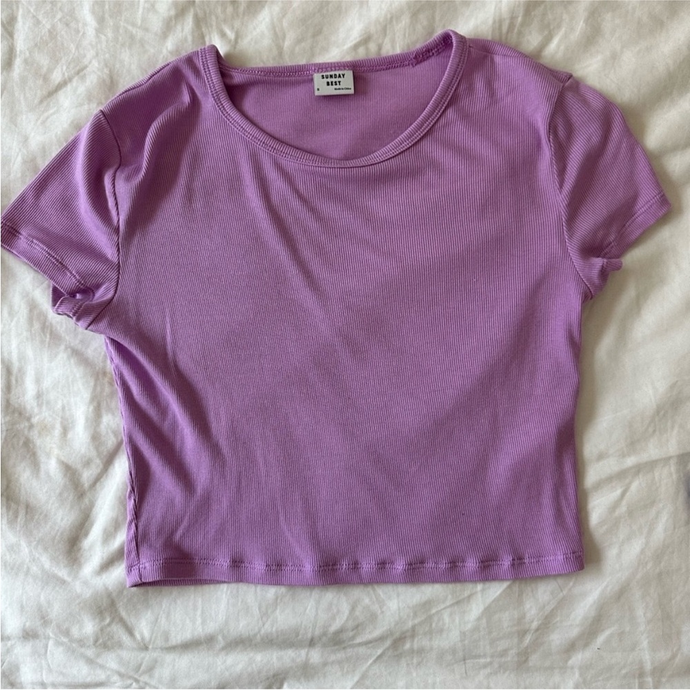 Sunday best bliss crop top.